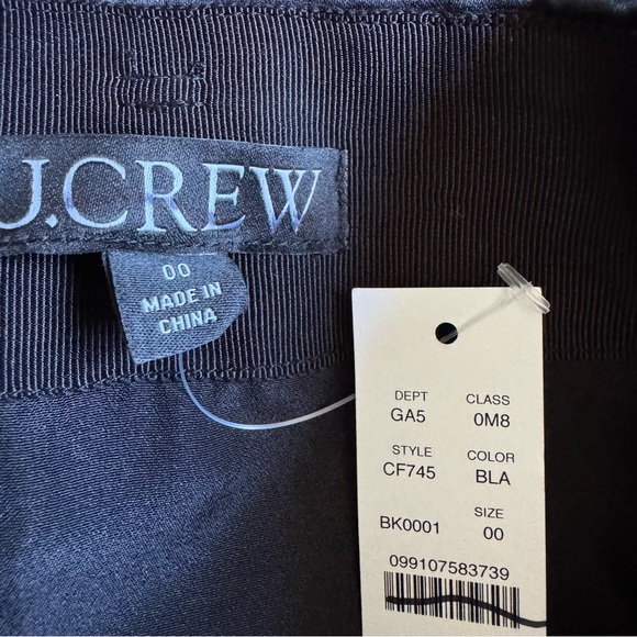 J. Crew Belted Duchesse Mini Skirt - Picture 6 of 7